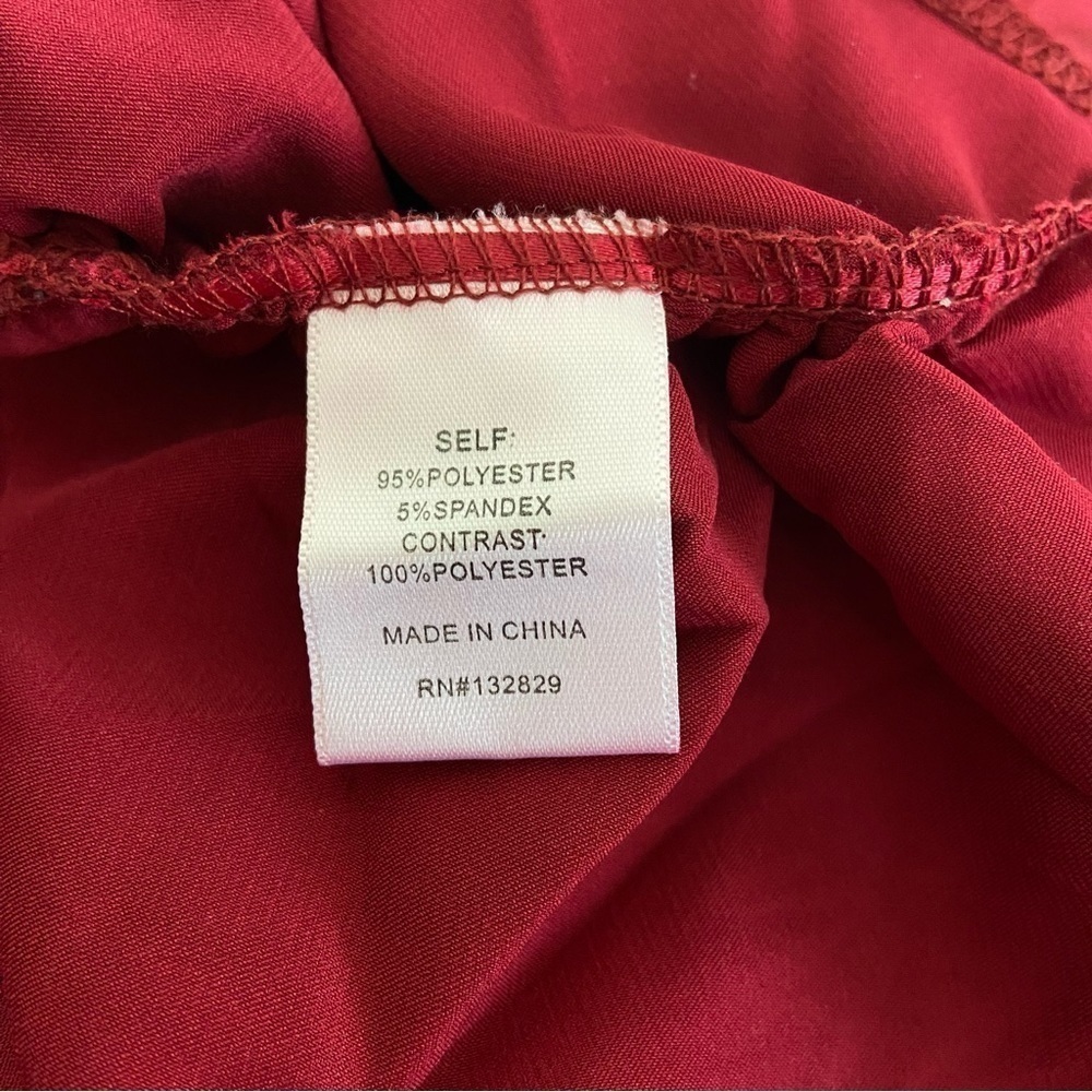 More To Come Blaire Mini Dress in Wine Size S - Picture 8 of 10
